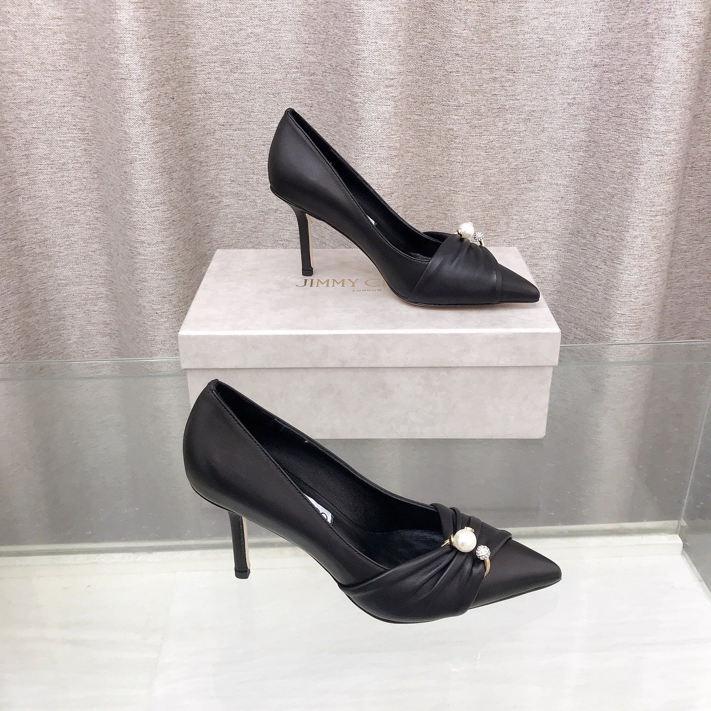 Jimmy Choo 2026 Rafi Shoe Mianyang Leather 956643