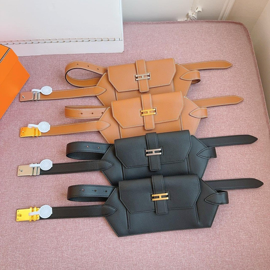 Hermes 2026 Elan Pocket 24 Belt Leather