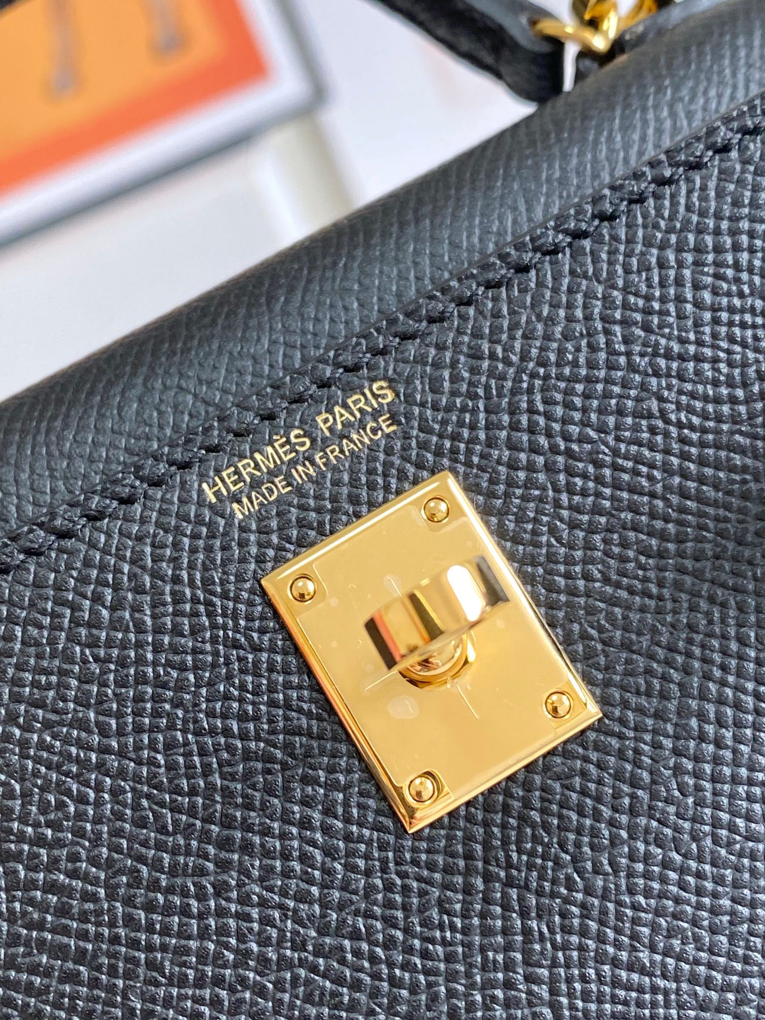 HM Mini Kelly 19cm Epsom Leather