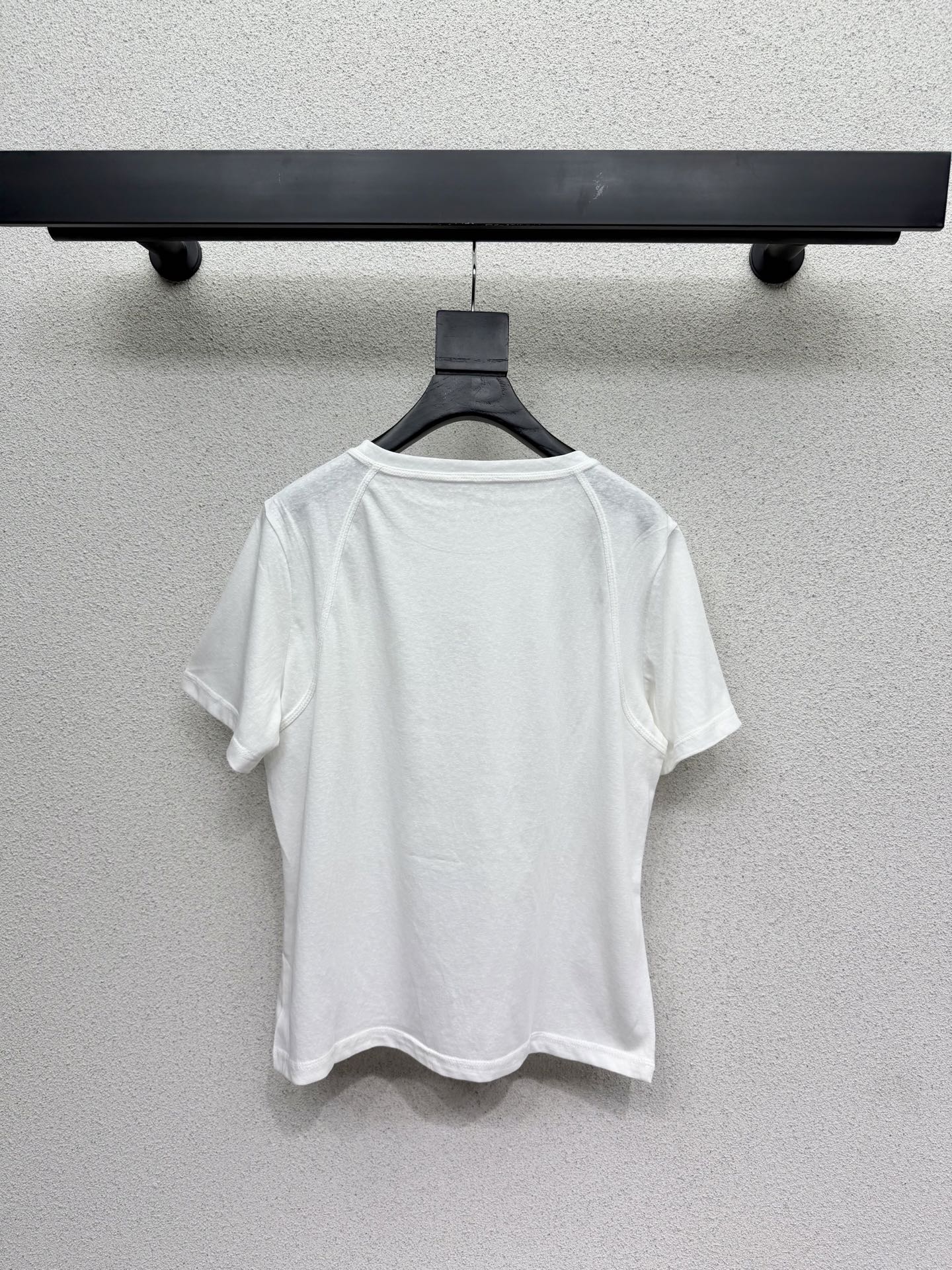 Prada 2026 Short-sleeved T-shirt White Cotton 132462