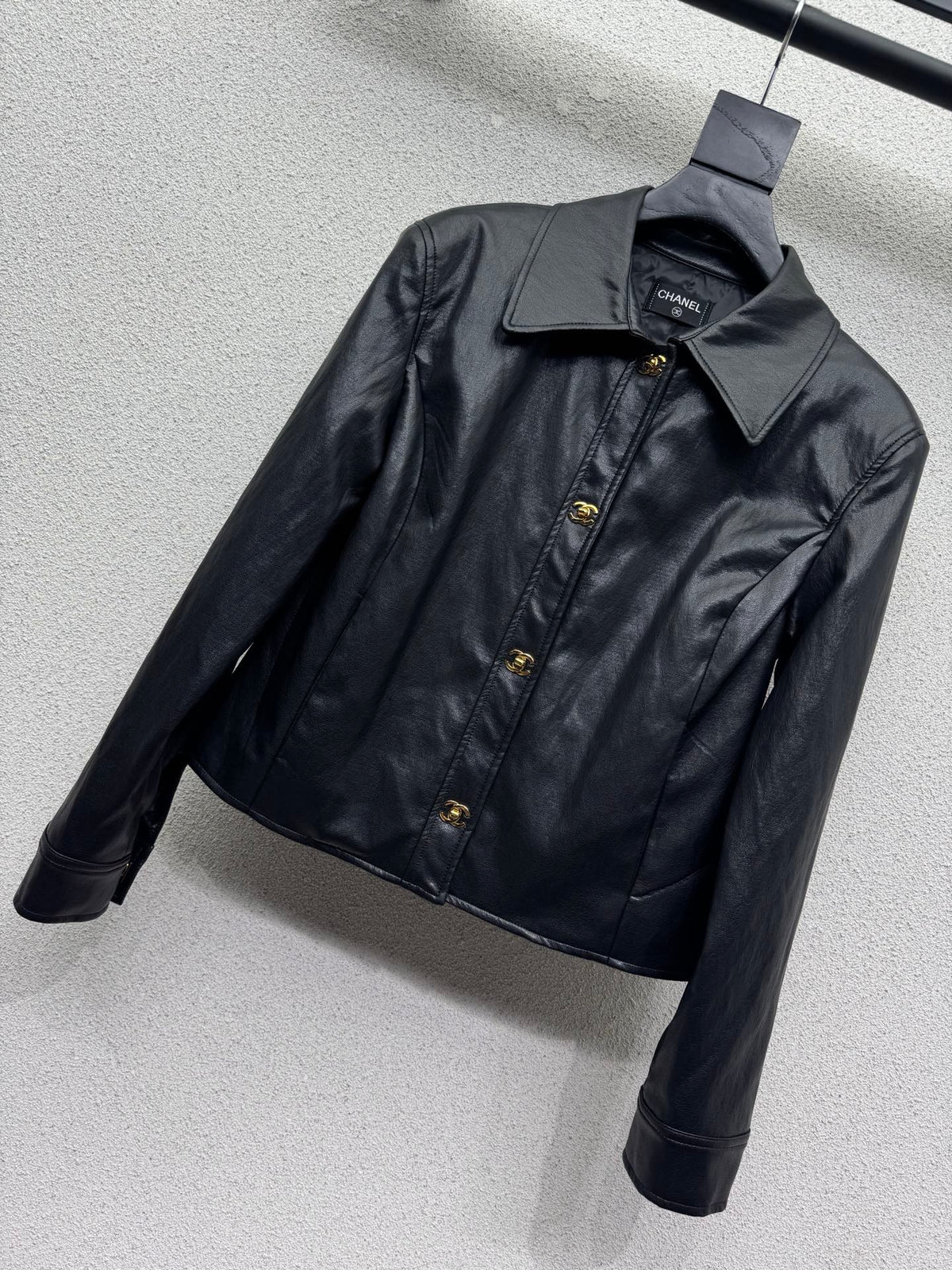 Chanel 2026 Jacket Black Leather 426825