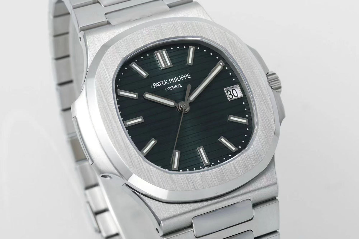 Patek Philippe Nautilus 41mm Dark Emerald Green Dial Steel Strap