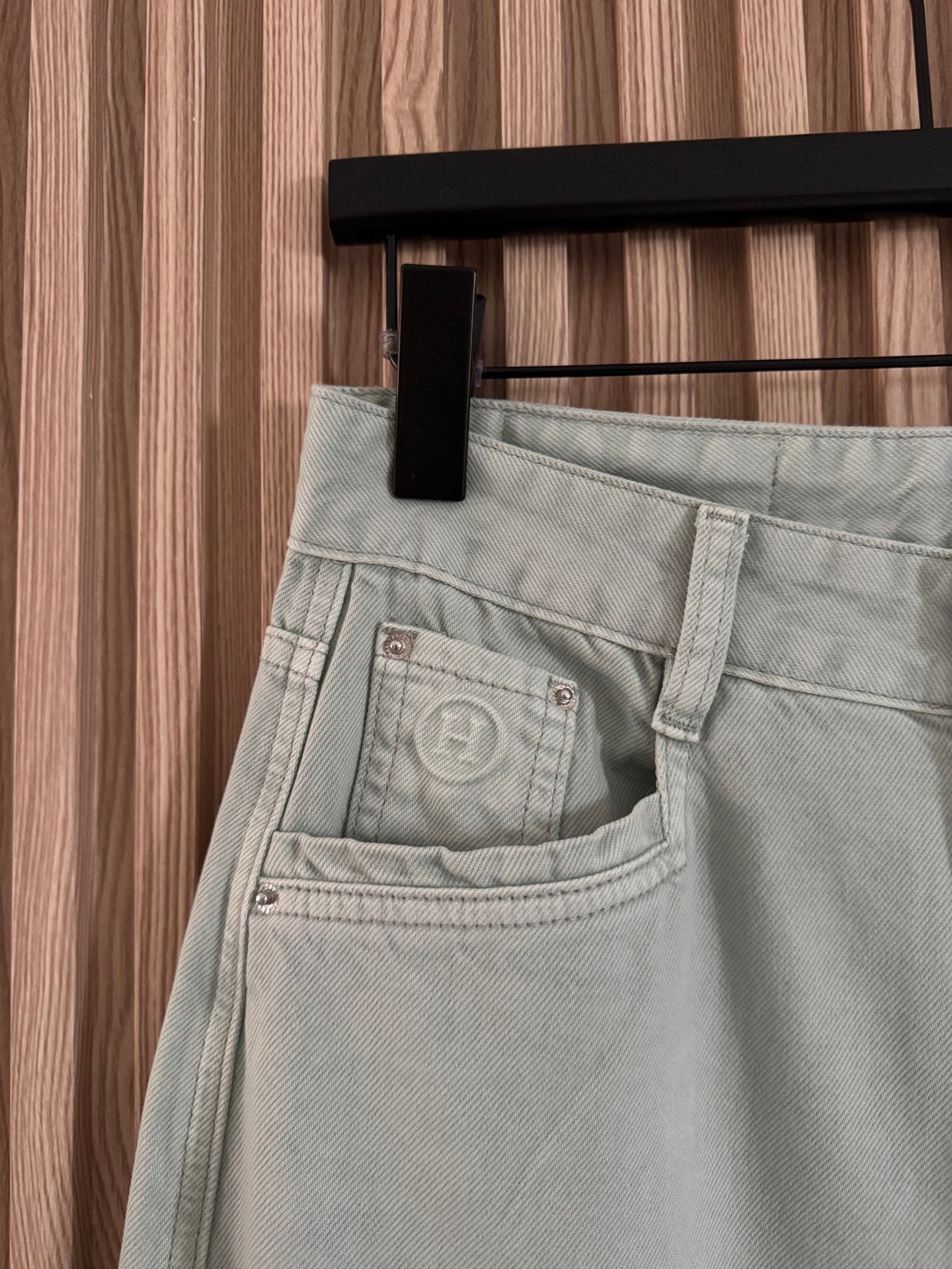 Hermes 2026 Jeans Light Blue Denim Cotton 648005