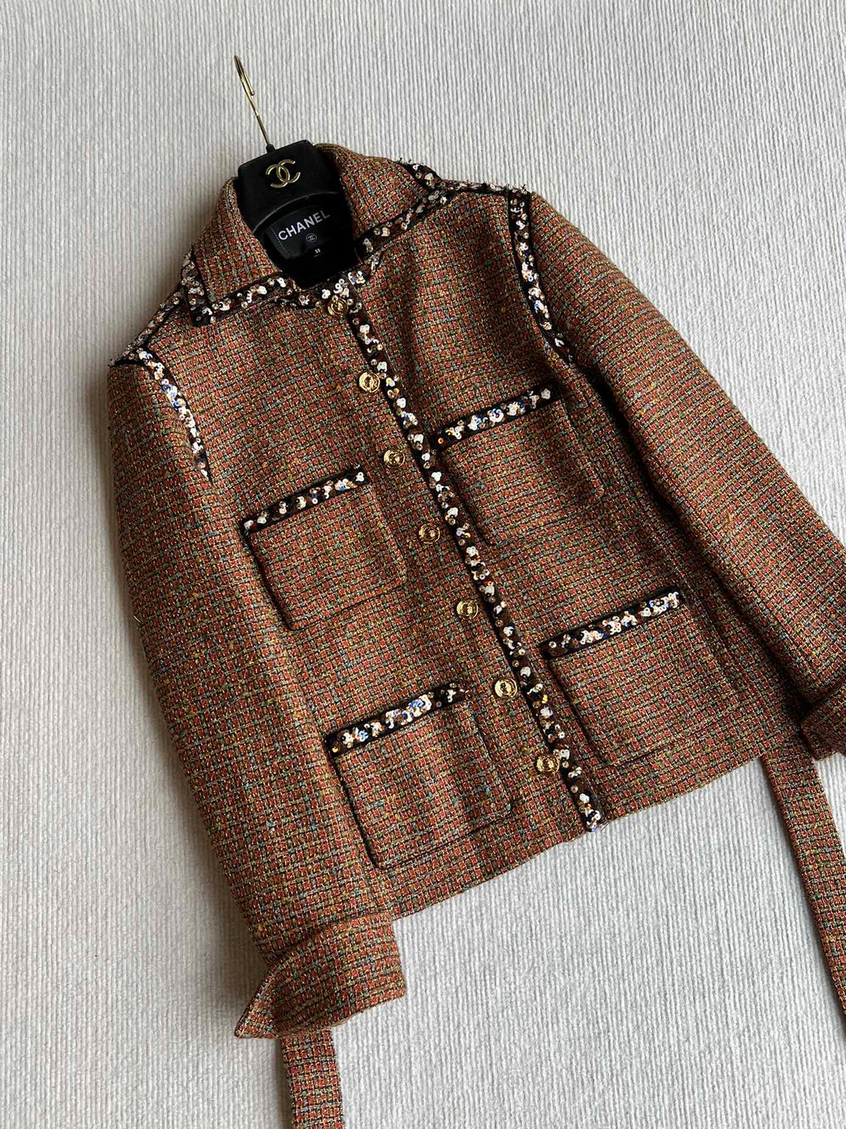 CC 25 Set Brown Wool And Tweed 285886