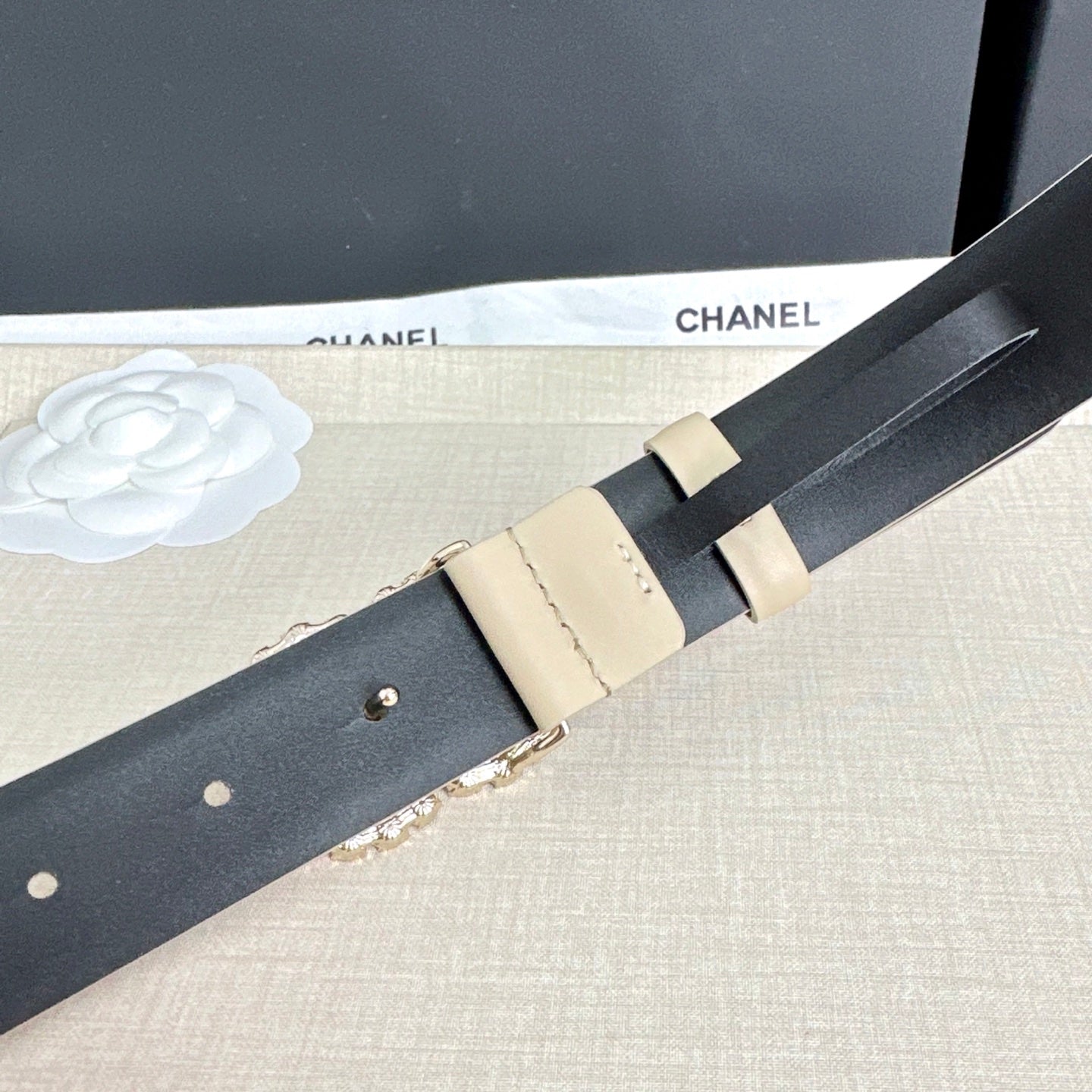 Chanel 2026 Multi-Colored Crystals Belt 30mm 210283