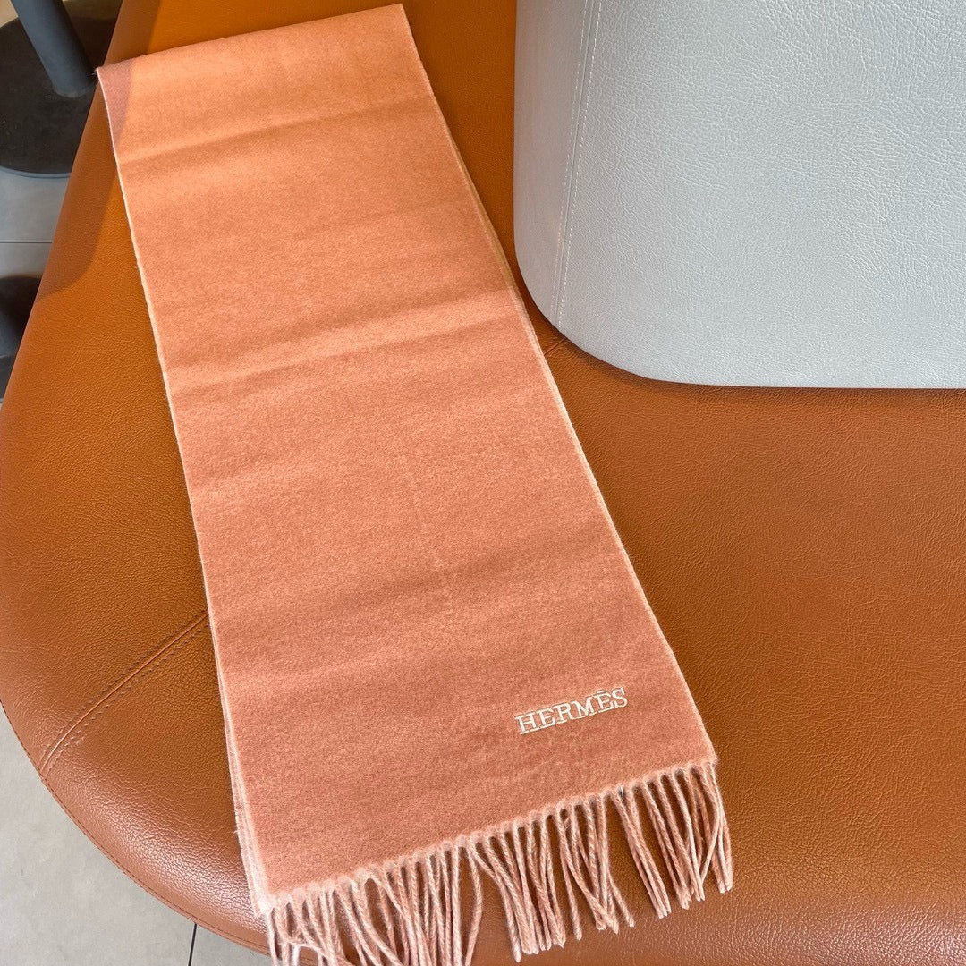 Scarf 180 CM In Pink Mix Light Pink Cashmere