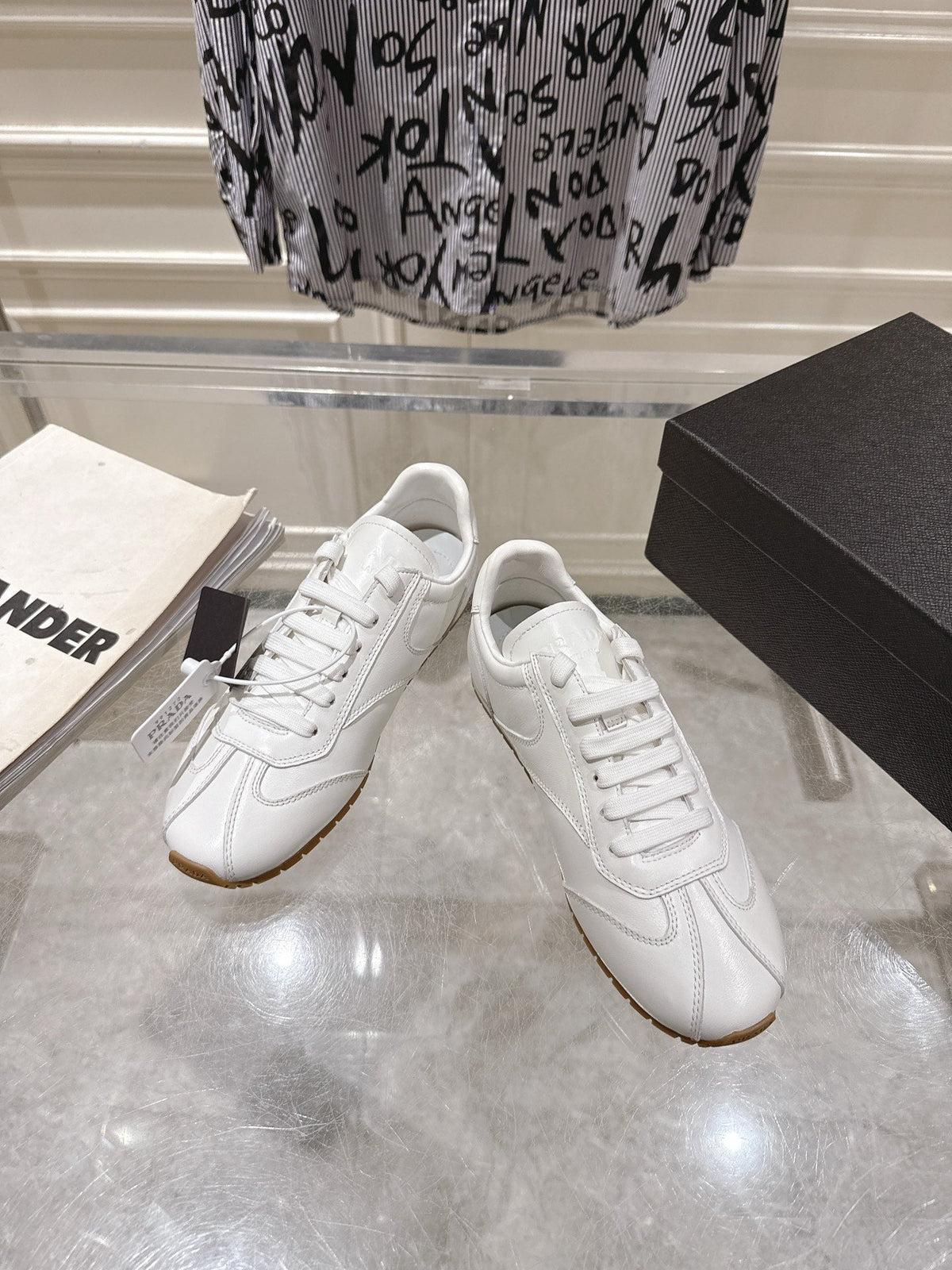 Prada 2026 Re-Nylon Sneakers Suede Leather 148118