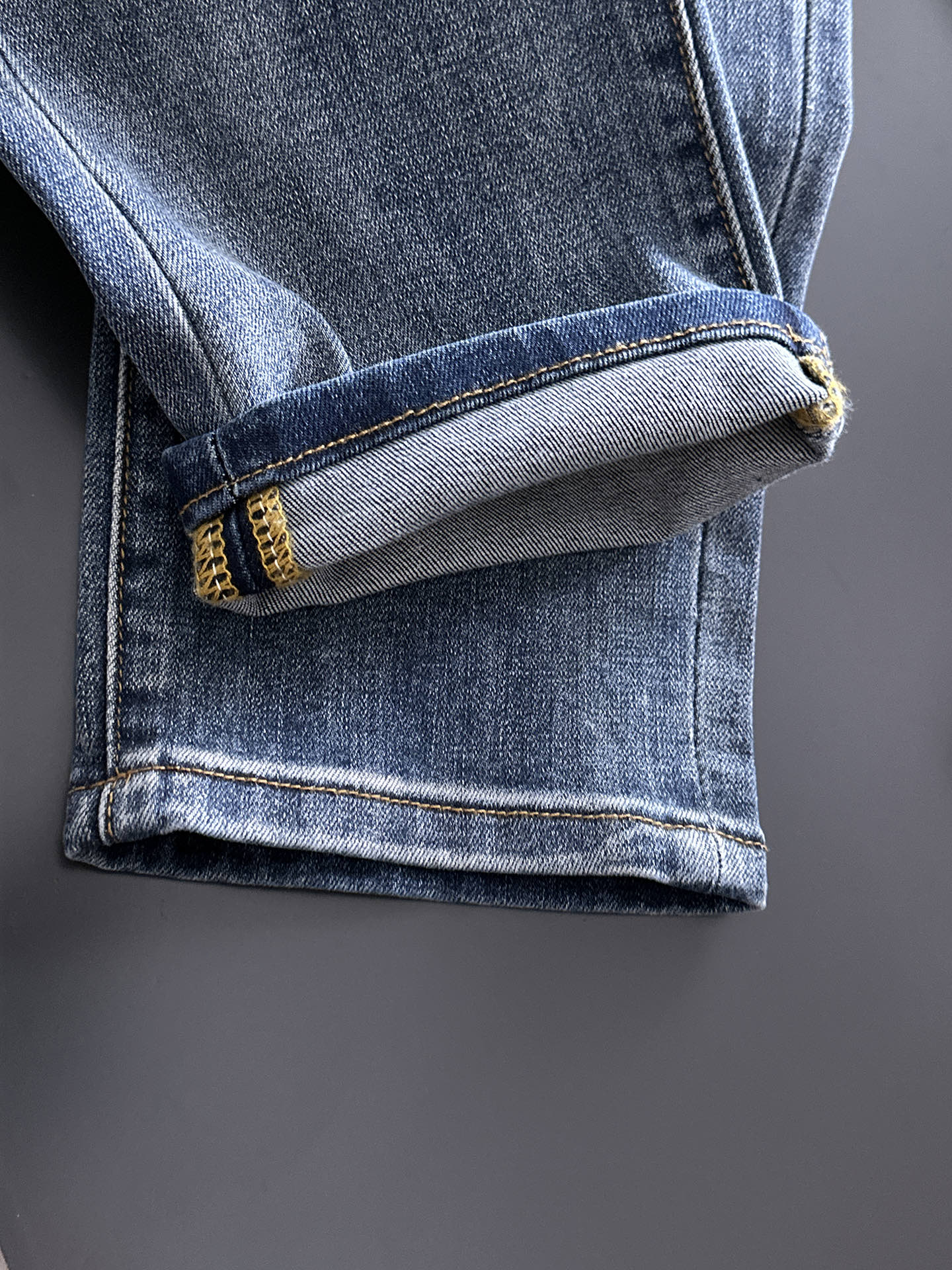 Fendi 2026 Men's Jeans Blue Denim 802138