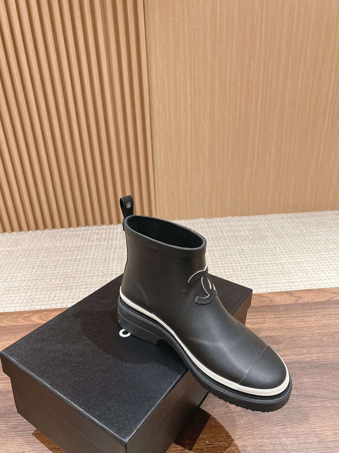 CC RAIN BOOTS BLACK TPU