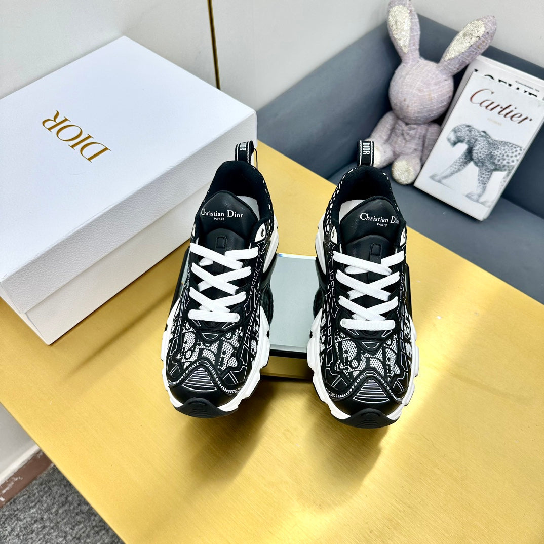 CD Chrono Sneaker 40mm In Black Mesh Fabric 994574