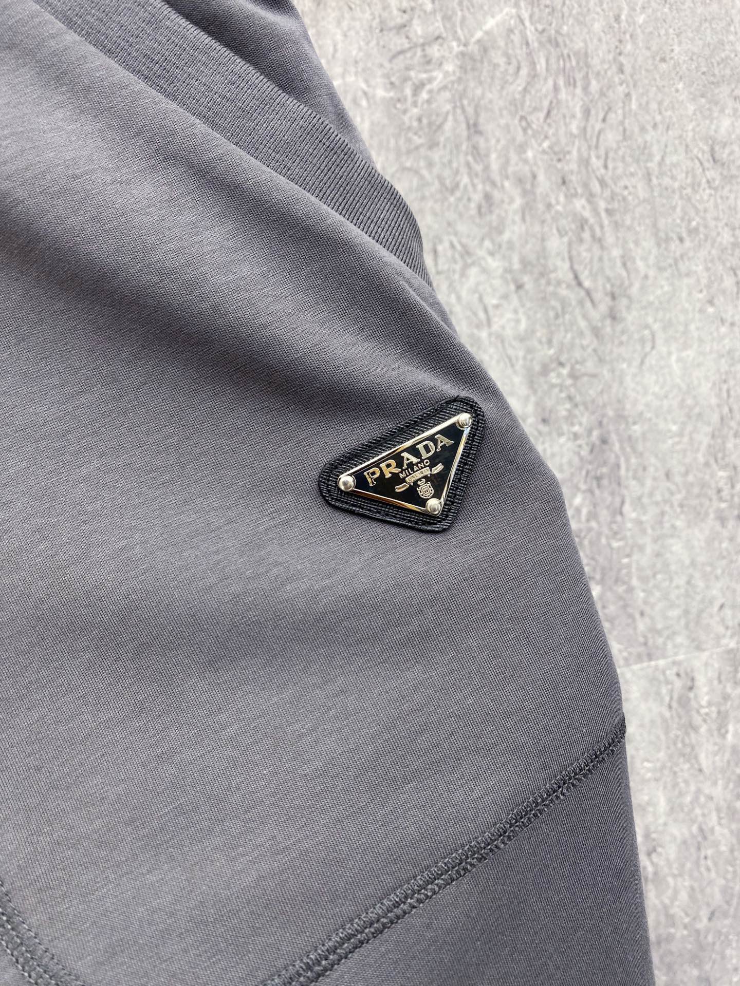 PRA 2026 Men's Casual Pants Gray Fabric 842902