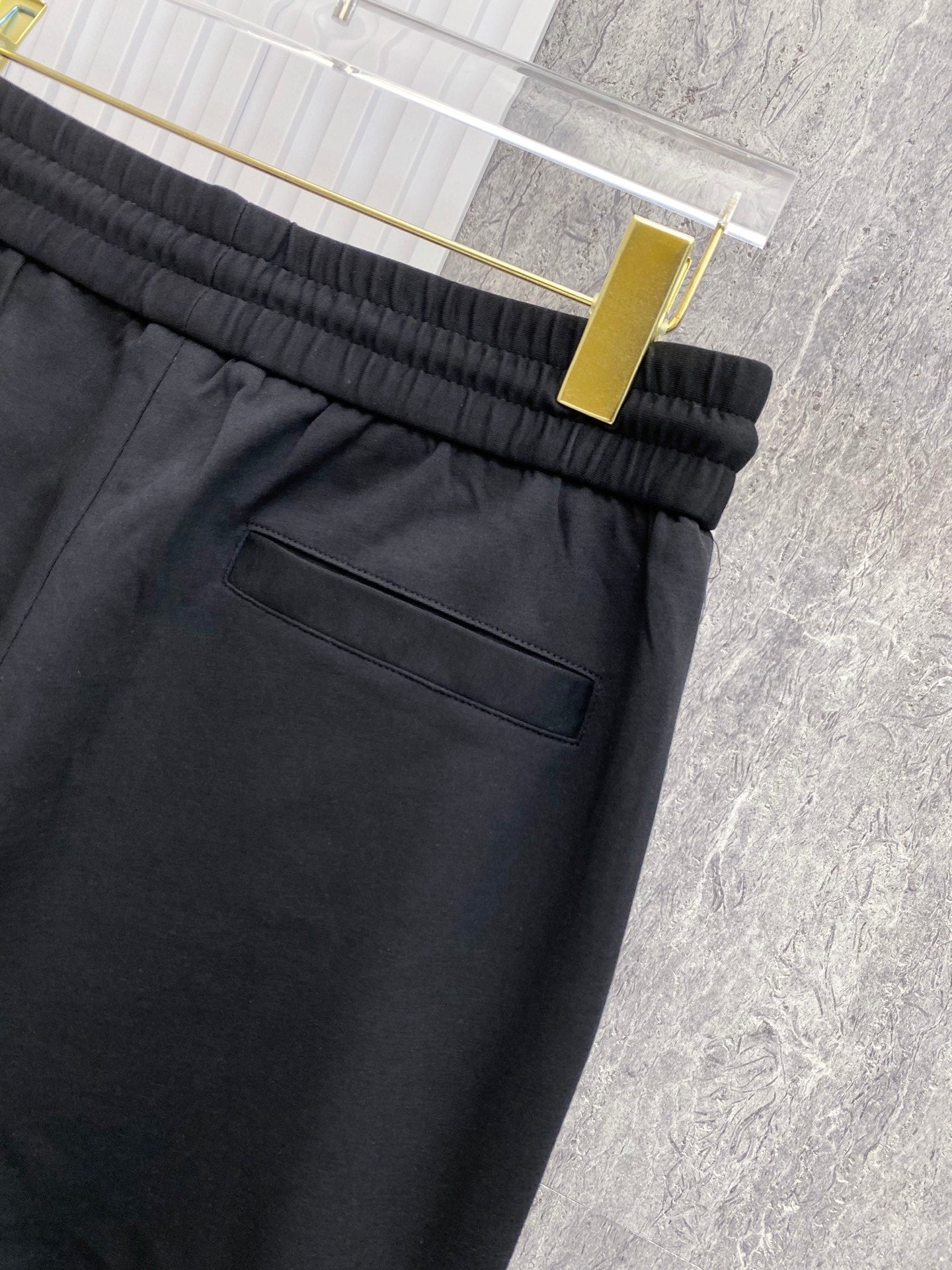 PRA 2026 Men's Casual Pants Black Fabric 842905
