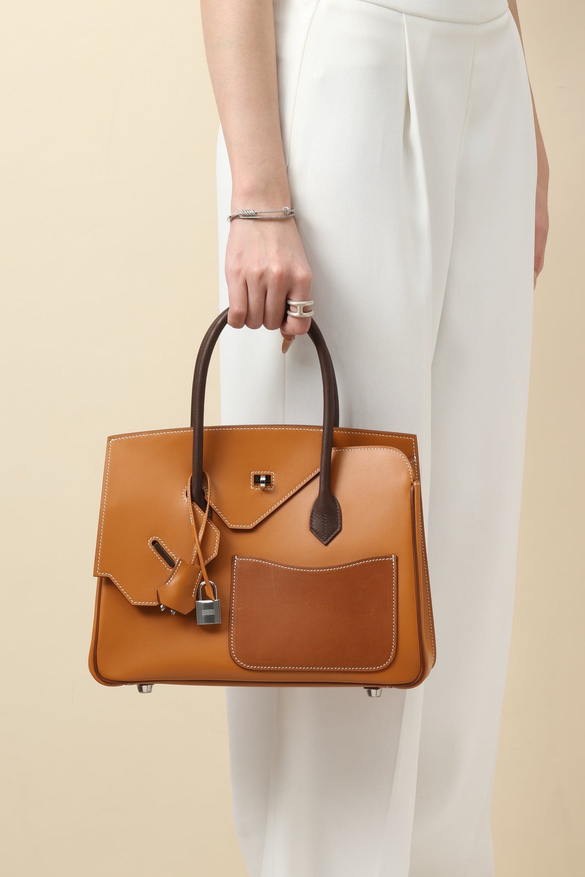High-end Hermes 2026 En Desordre Birkin Bag 30cm Box Leather
