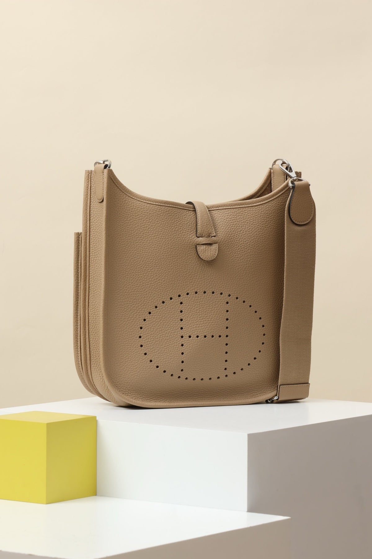 High-end Hermes 2026 Evelyne 30cm Clemence Calfskin
