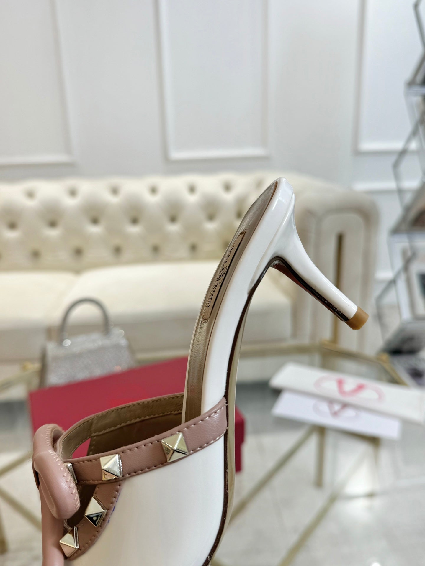 VT 25 Ladycrush Sandals Red Sheepskin 342088