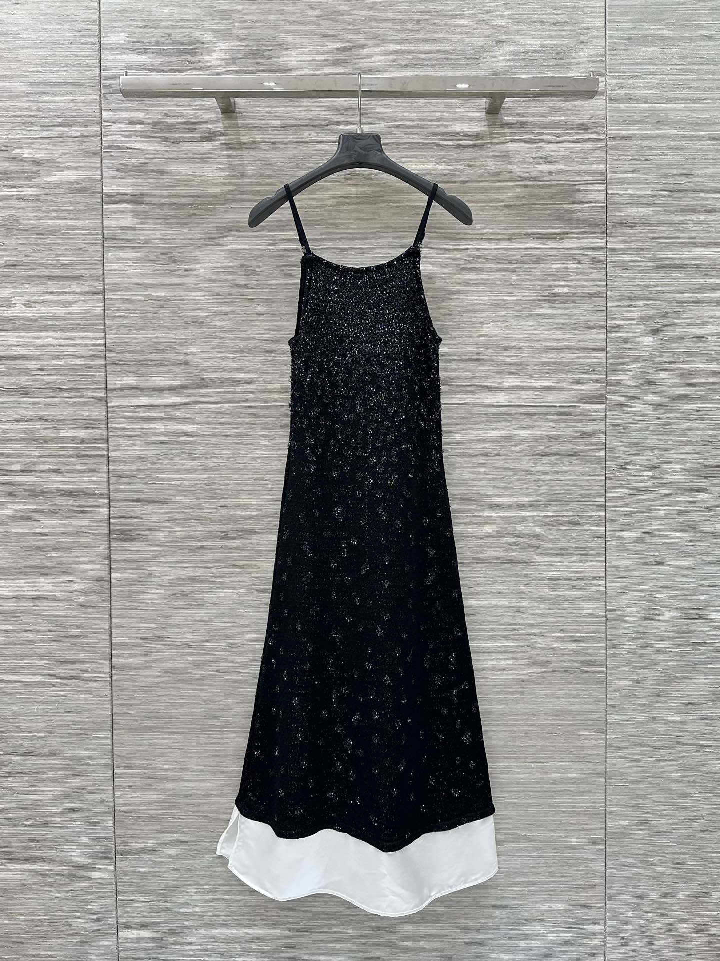 CC 25 Camisole Dress Black Polyamide