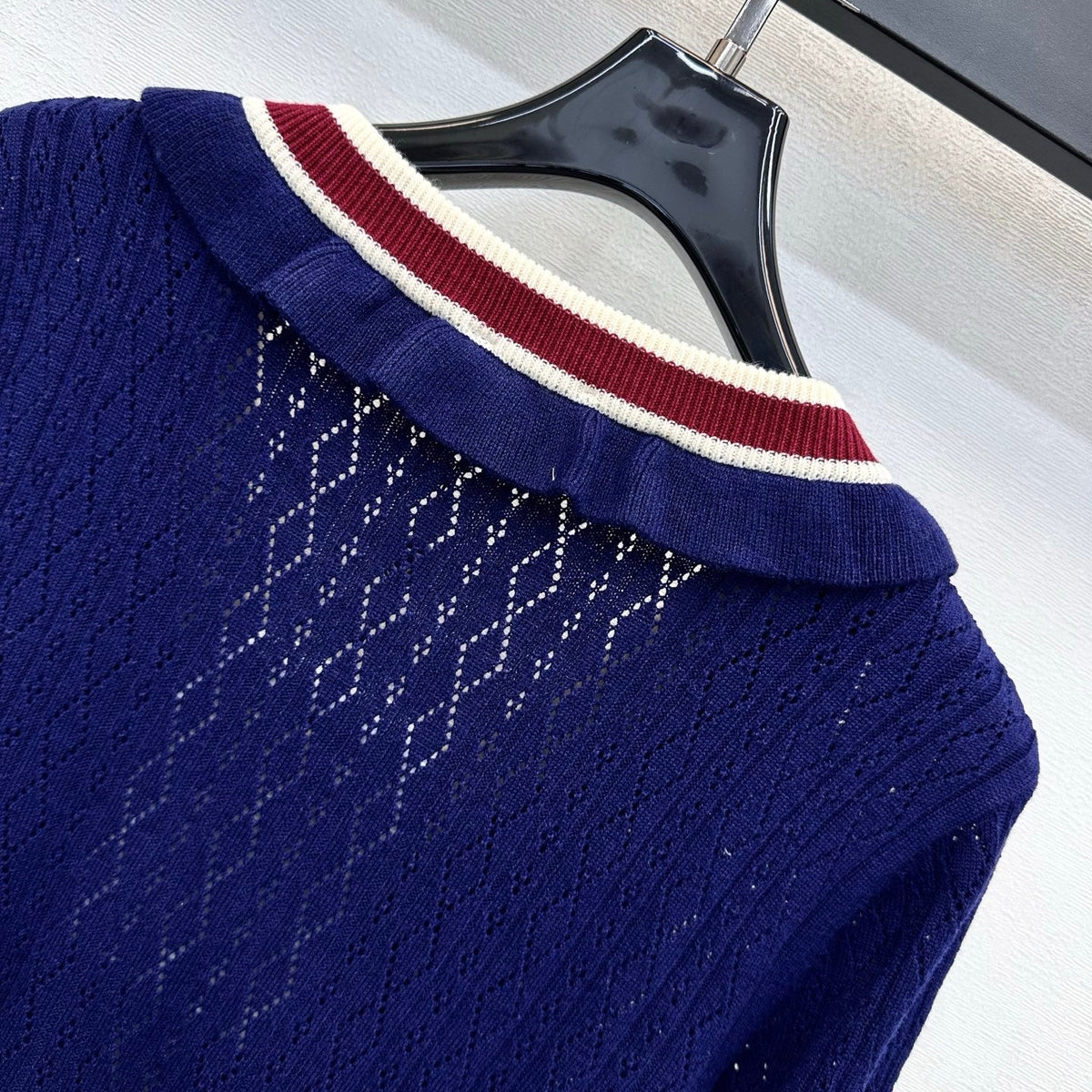 Chanel 2026 Knit Cardigan With Ruffled Trim Wool 426455