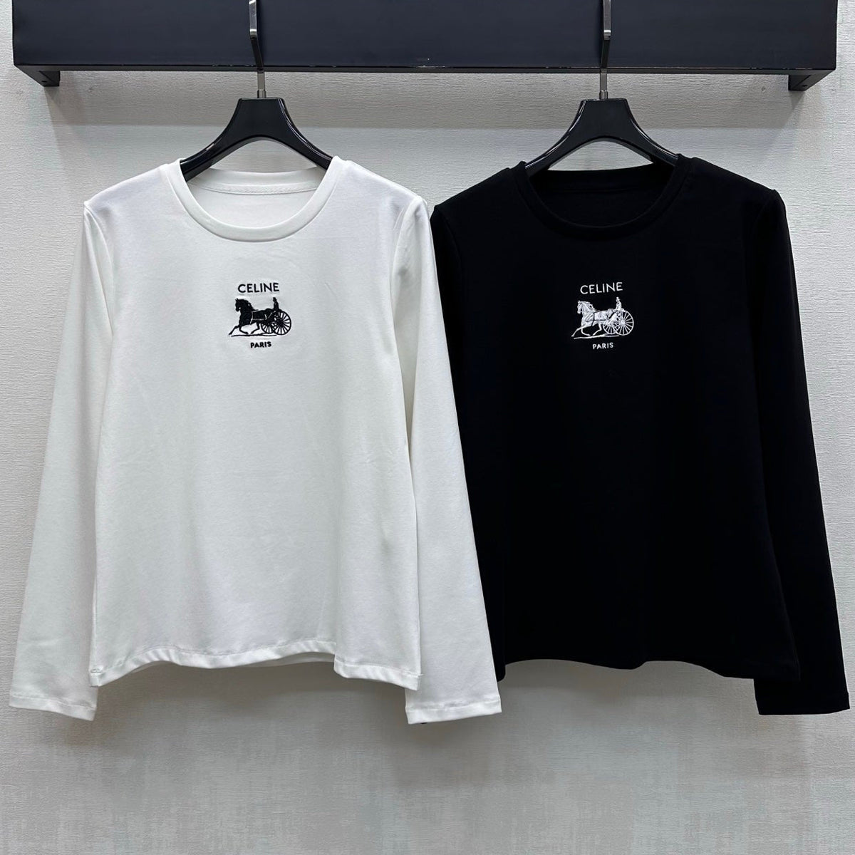 Celine 2026 Long-Sleeved T-Shirt Cotton 433909