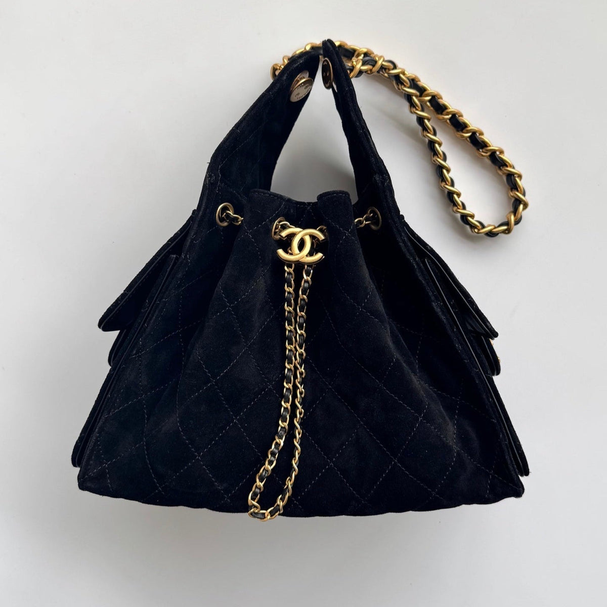 CC 25C Hobo Bag 30cm Suede