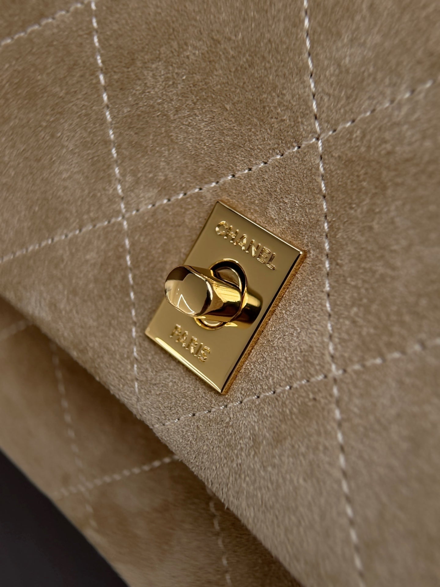 Chanel 2026 Flap Bag Suede And Denim Leather 143089