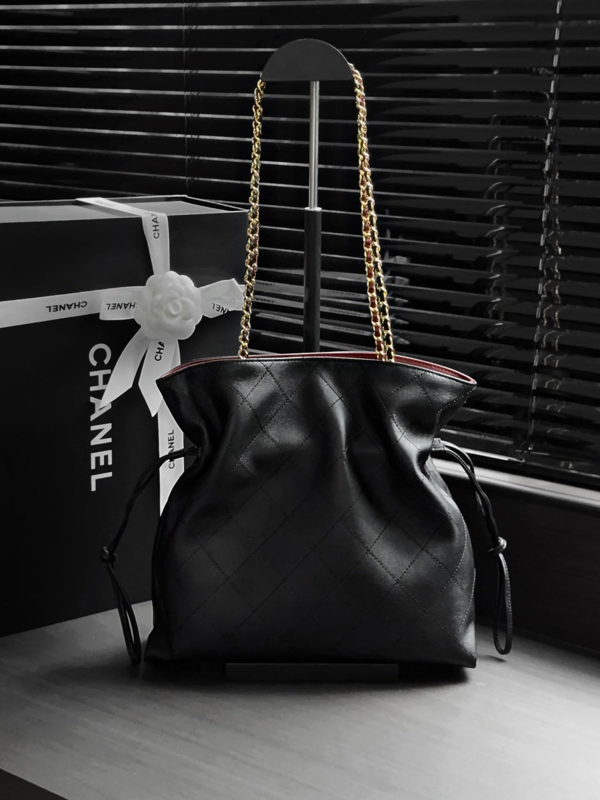 Chanel 2026 Lucky Tote Bag 34cm Lambskin