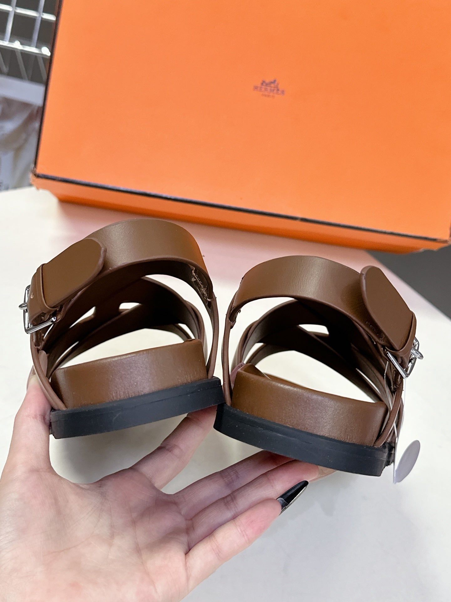 HM  Sandal Sheepskin and TPU 252679