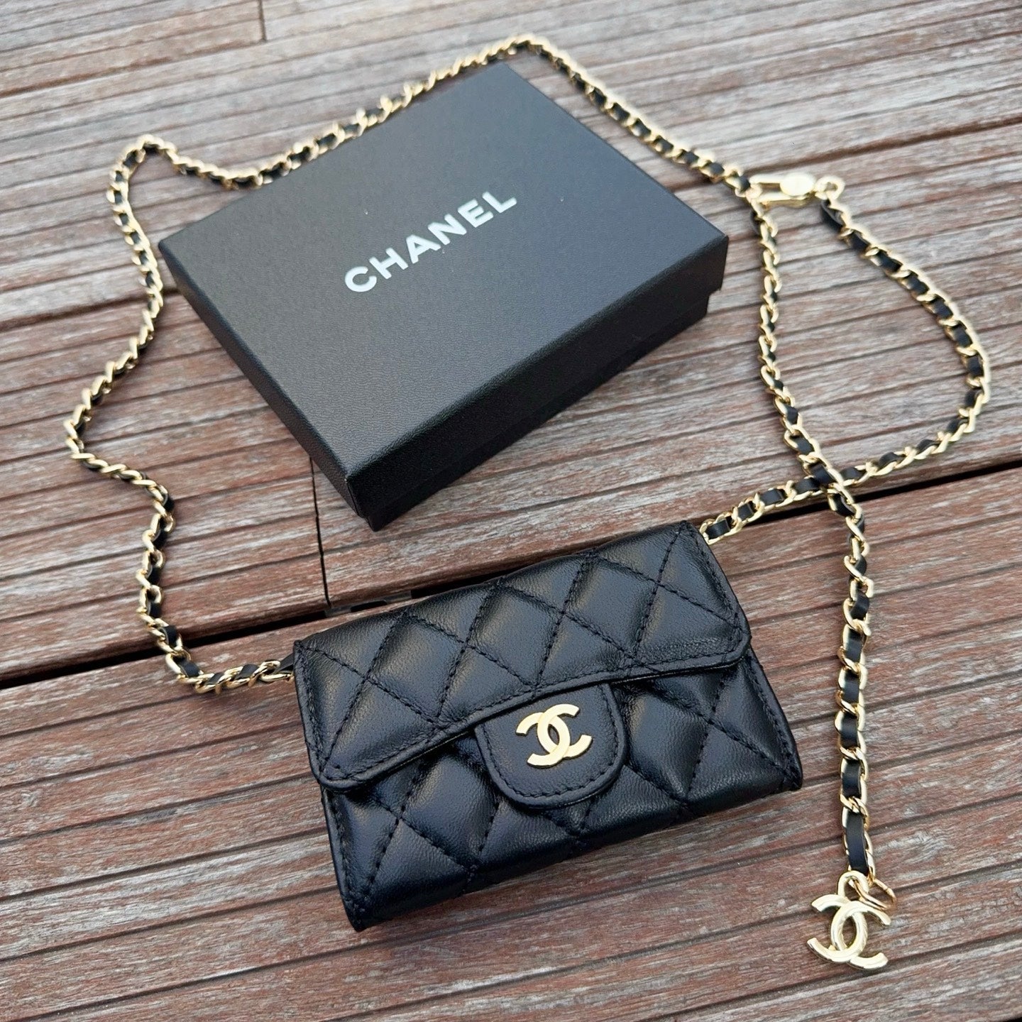 Chanel 2026 Mini Bag Waist Chain Belt 198764
