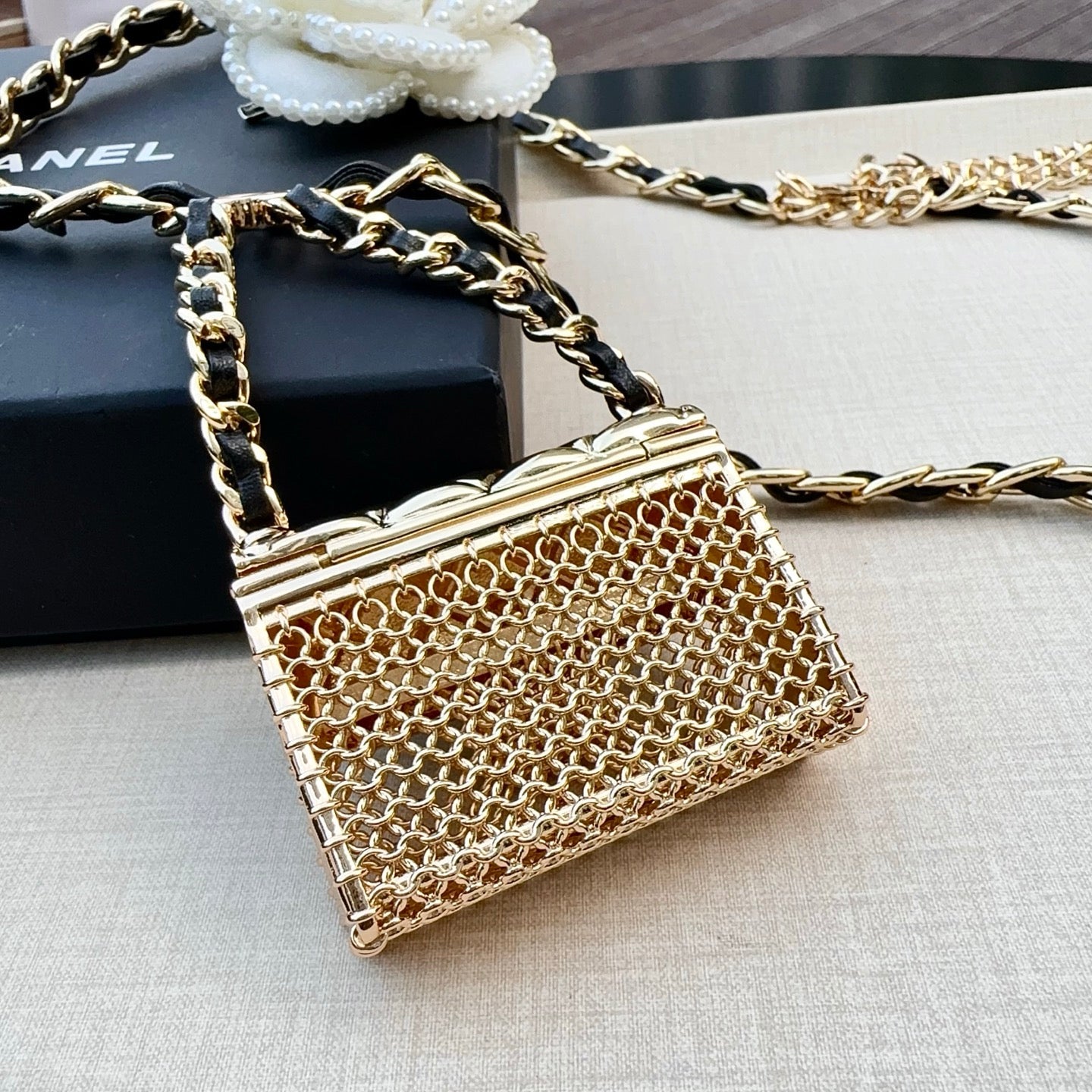 Chanel 2026 Mini Chain Bag Belt 215189