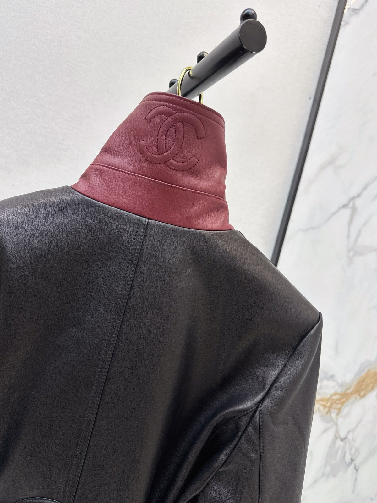 Chanel 2026 Jacket Black Leather 787529