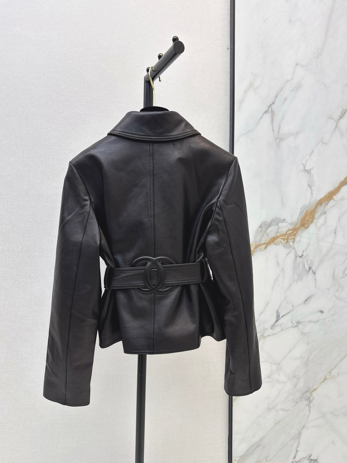 Chanel 2026 Jacket Black Leather 787529