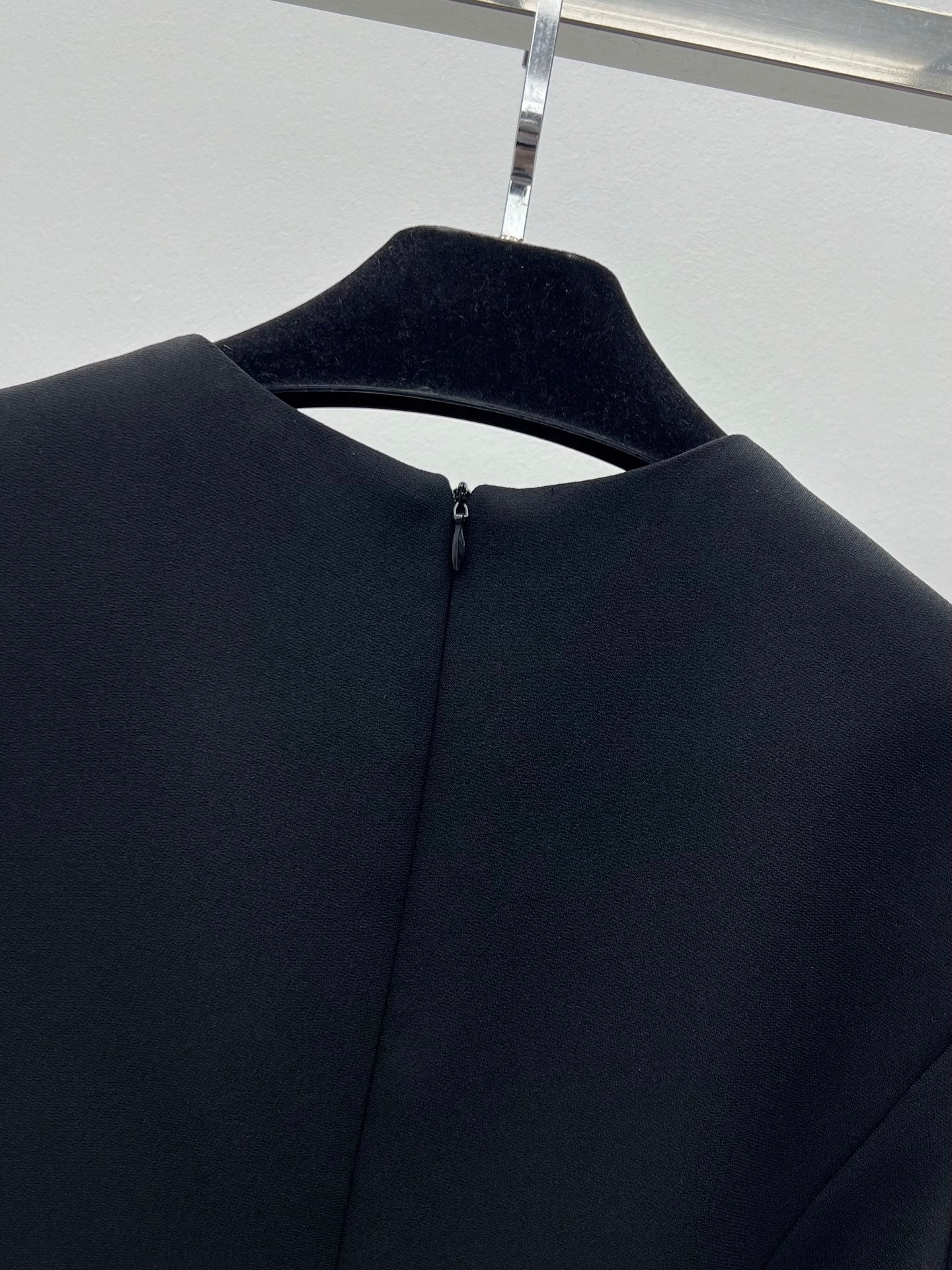 Dior 2026 Bow-Embellished Belt Dress Black Polyester 445444