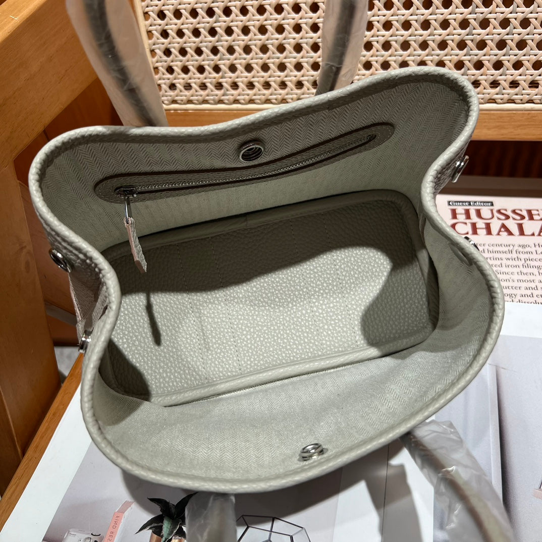 High-end Hermes 2026 Garden Party 23cm Bag Togo Calfskin