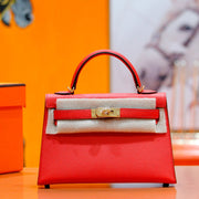 HM Mini Kelly 19cm Epsom Gold Hardware