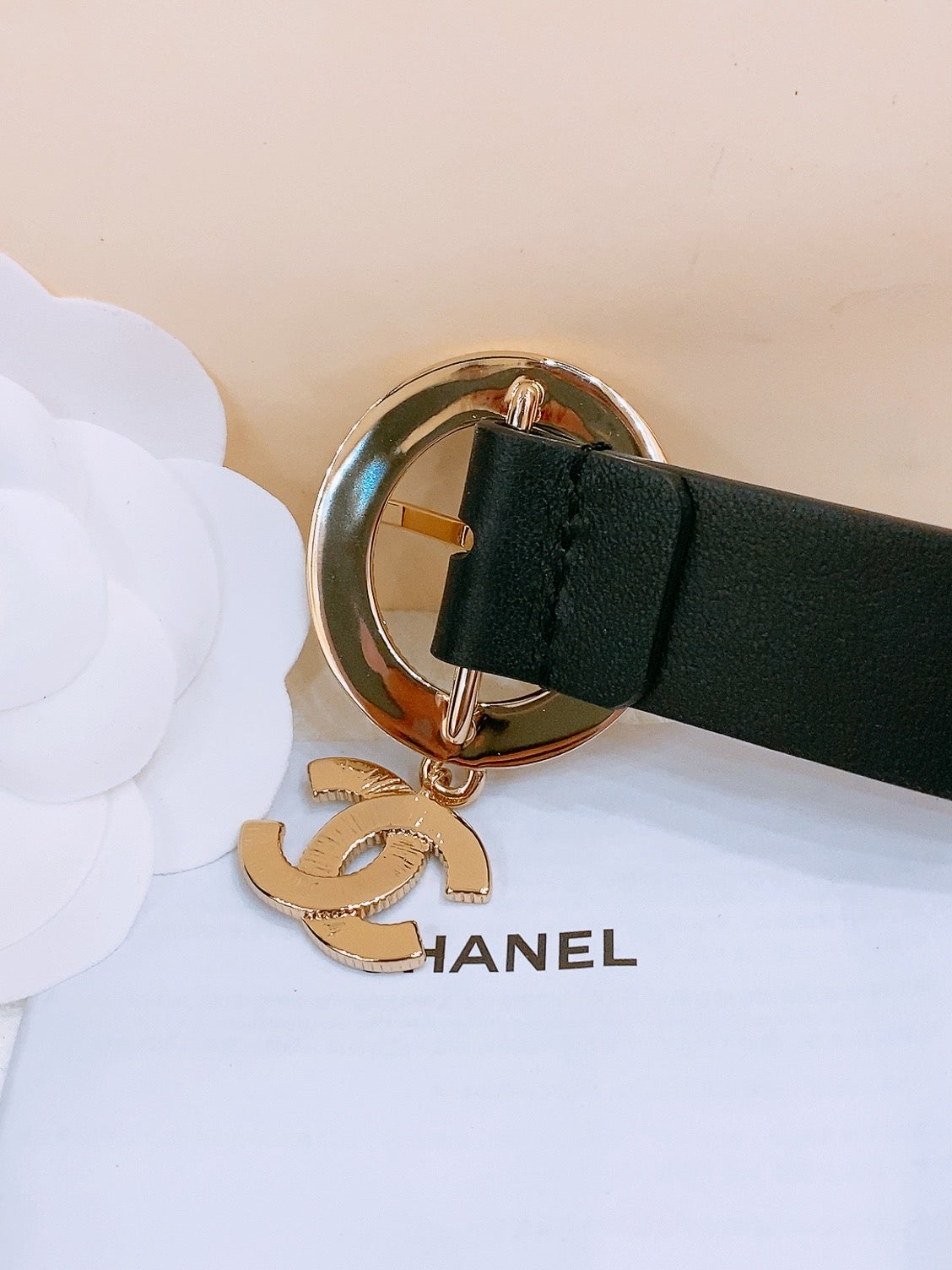 Chanel 2026 Leather Chain Belt 20mm 190392