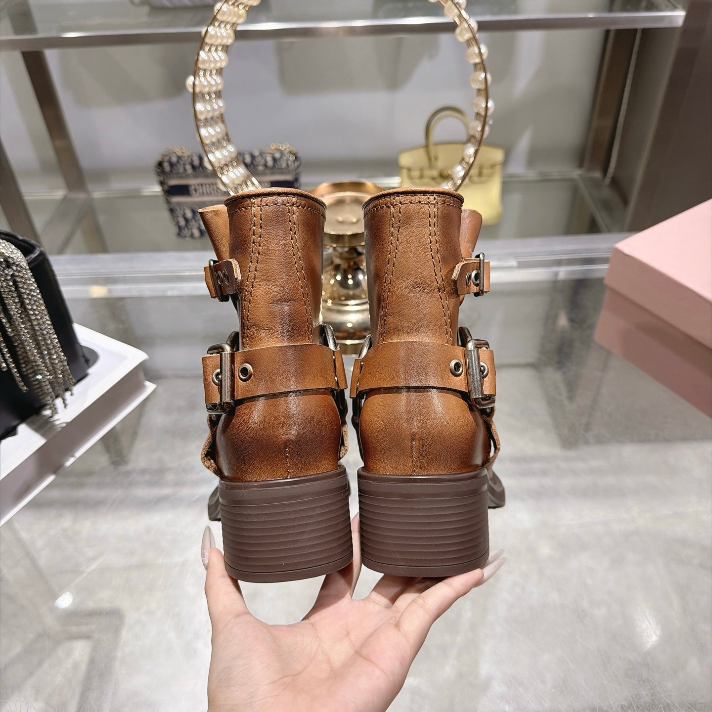 Miu Miu 2026 Siena Boots Calfskin 999617