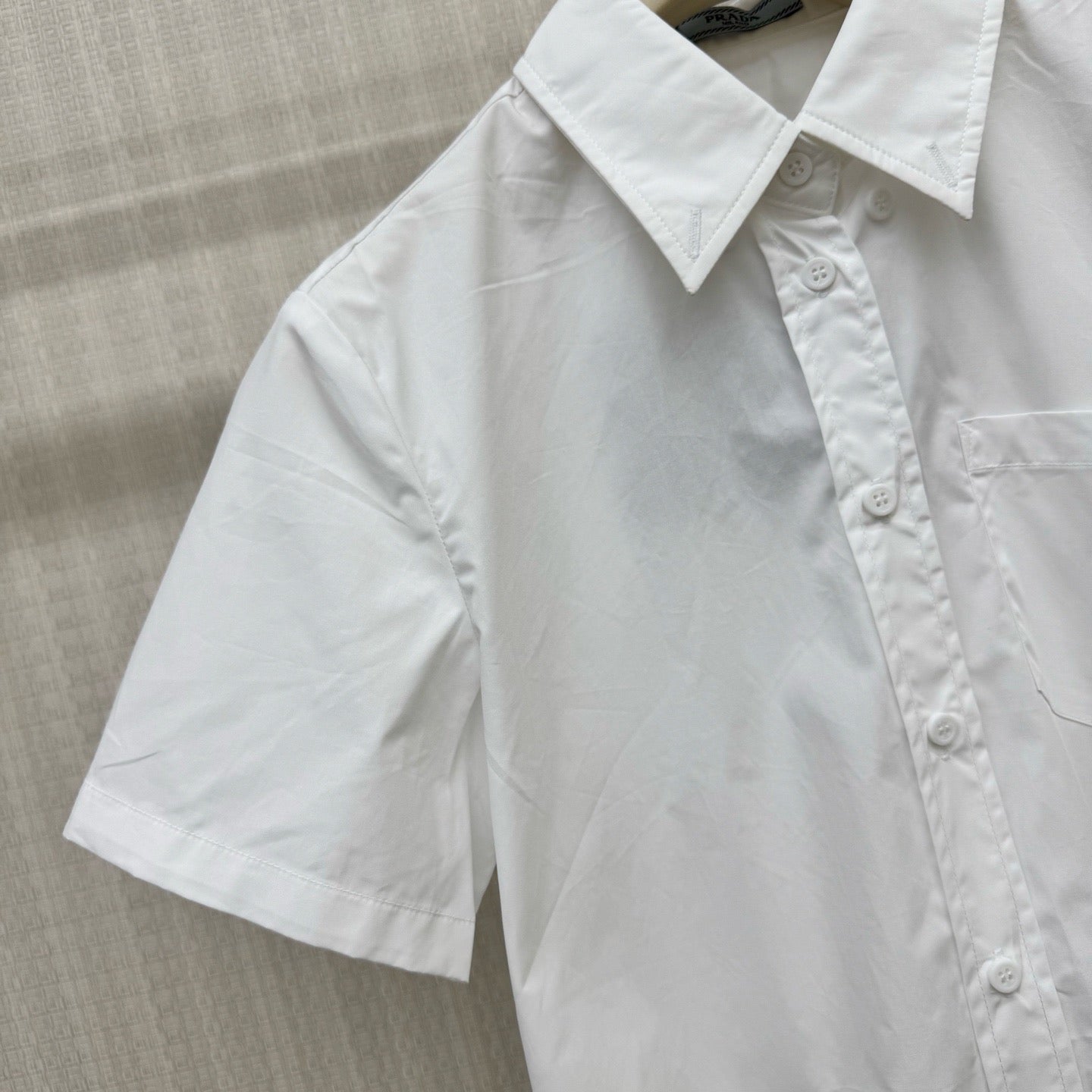 Prada 2026 Shirt White Cotton 399169