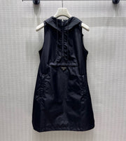 Prada 2026 Vest Dress Black Polyamide 399121