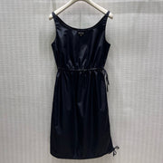Prada 2026 Strappy Dress Black Polyamide 399132