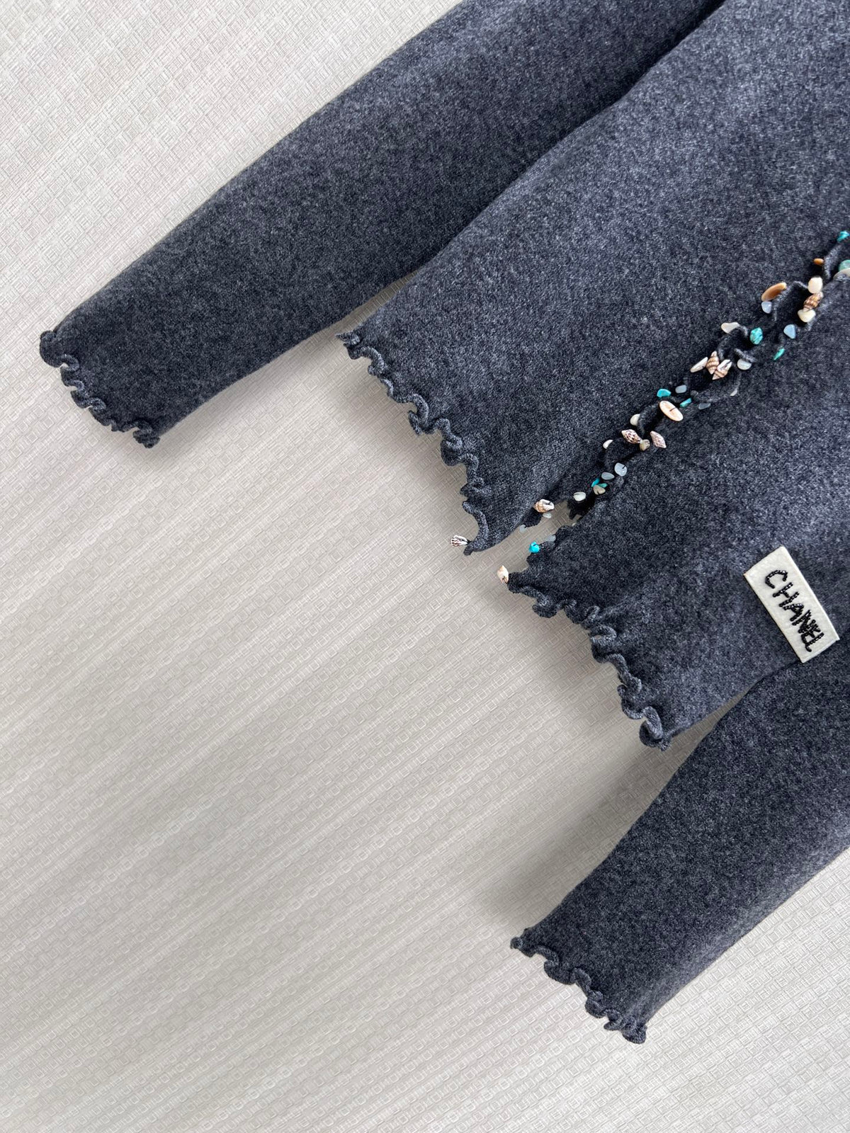 Chanel 2026 Cardigan With Bead And Rhinestone Embellishments 425523