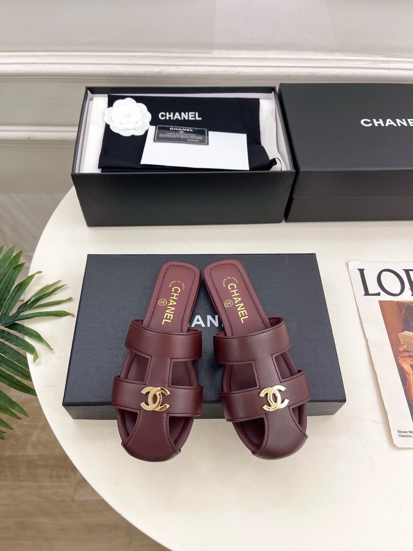 Chanel 2026 Flat Sandals Lambskin Sheepskin 831399