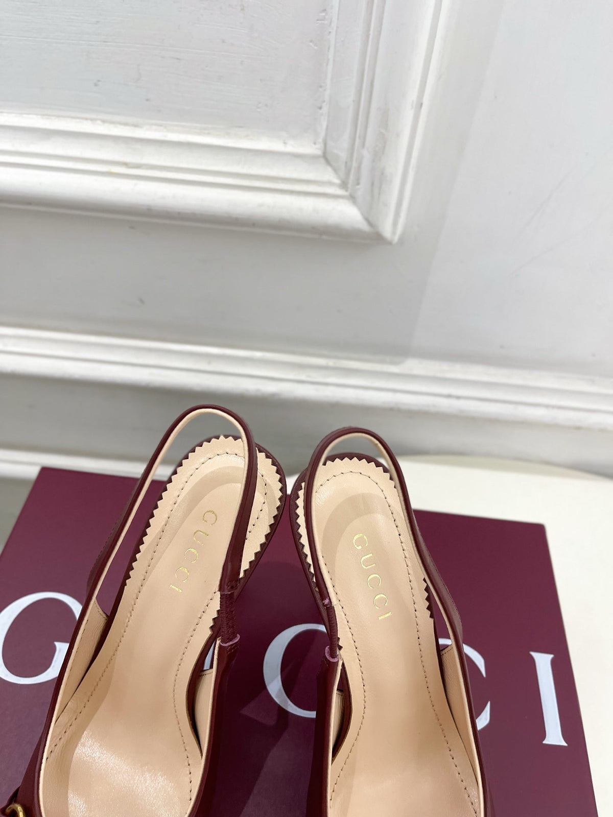 Gucci 2026 Donna Shoe 110mm Cowhide Canvas 946604