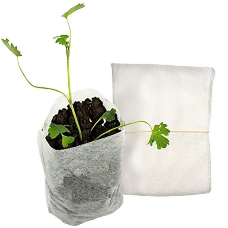 Biodegradable Non-woven Seedling Pots Eco-Friendly Planting Bags Nursery Bag Plant Grow Bags Fabric Pouch - Earth Thanks - Biodegradable Non-woven Seedling Pots Eco-Friendly Planting Bags Nursery Bag Plant Grow Bags Fabric Pouch - natural, vegan, eco-friendly, organic, sustainable, biodegradable, natural, non-toxic, plastic-free, vegan