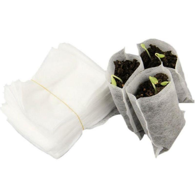 Biodegradable Non-woven Seedling Pots Eco-Friendly Planting Bags Nursery Bag Plant Grow Bags Fabric Pouch - Earth Thanks - Biodegradable Non-woven Seedling Pots Eco-Friendly Planting Bags Nursery Bag Plant Grow Bags Fabric Pouch - natural, vegan, eco-friendly, organic, sustainable, biodegradable, natural, non-toxic, plastic-free, vegan