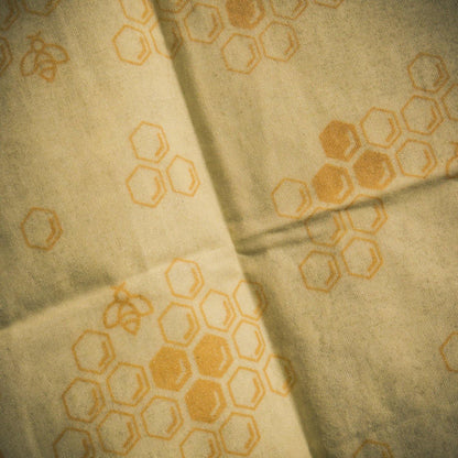 Natural Reusable Beeswax Food Wrap - Earth Thanks - Natural Reusable Beeswax Food Wrap - natural, vegan, eco-friendly, organic, sustainable, bees, beeswax, compostable, container, cotton, dinner, dinnerware, food, food storage, home, home care, house, housekeeping, lunch, non toxic, office, organic, organization, outdoor, picnic, plant trees, recyclable, recycle, recycle friendly, reusable, save bees, save food, tableware, vegan friendly