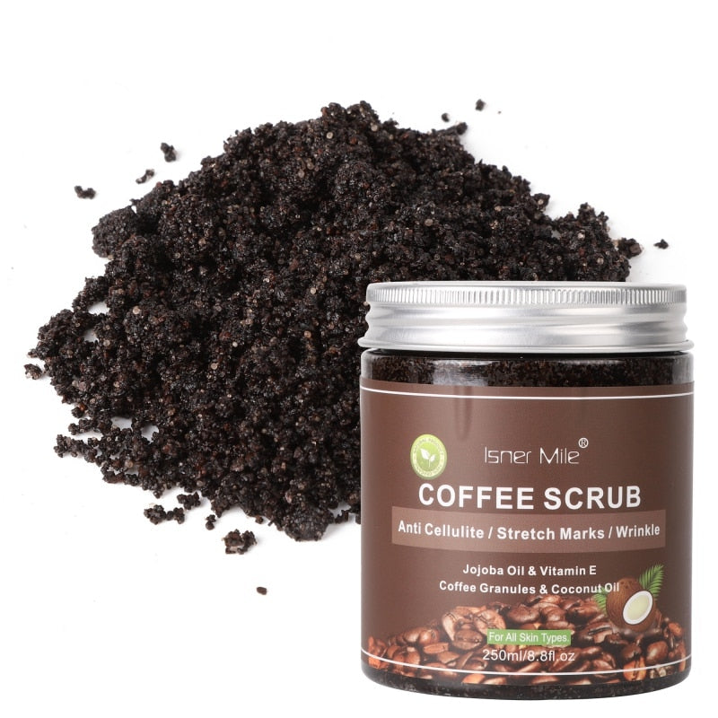 Coffee Body Scrub - Exfoliate, Moisturise & Anti-Cellulite - 250ml