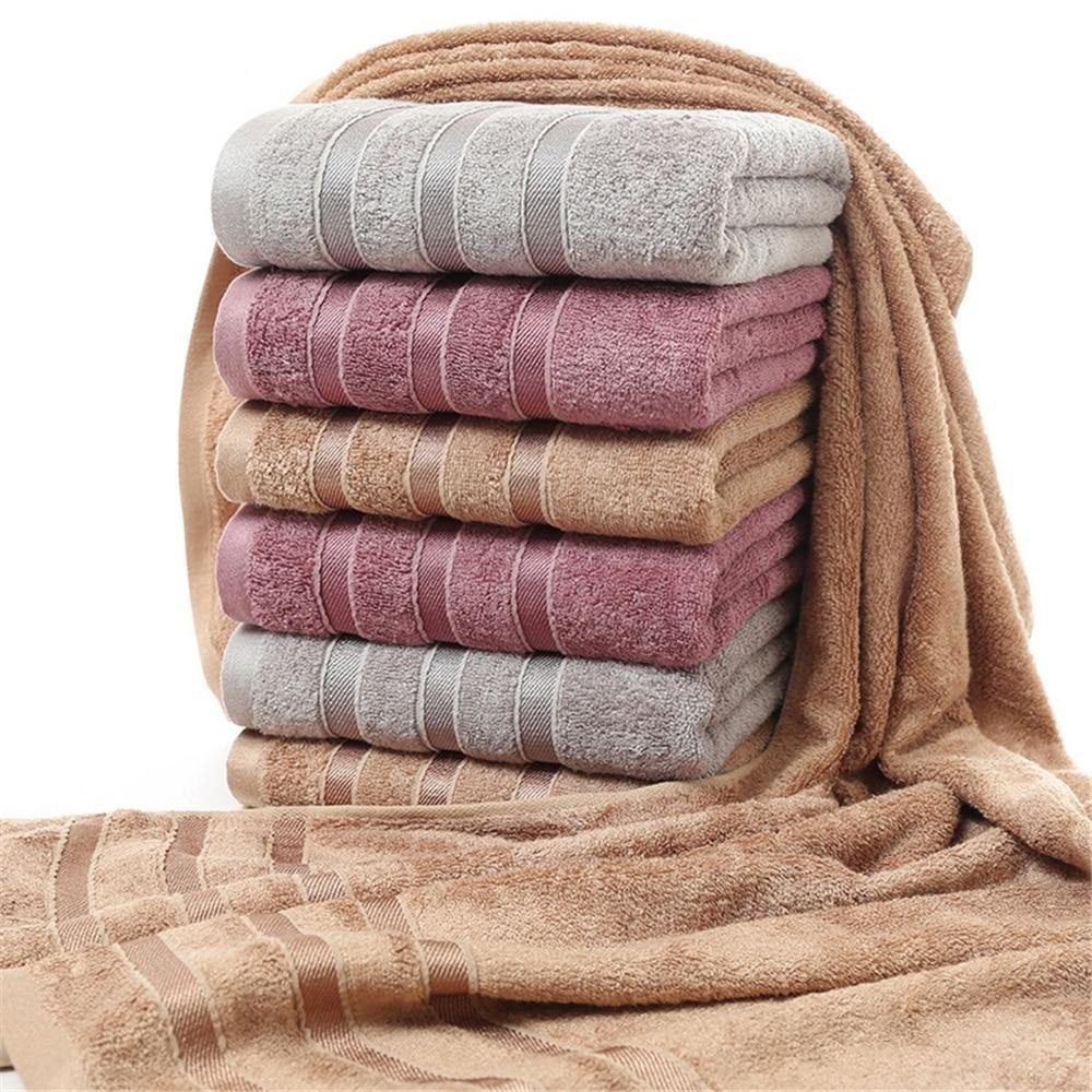 Bamboo Bathroom Towel Set - Earth Thanks - Bamboo Bathroom Towel Set - natural, vegan, eco-friendly, organic, sustainable, apartment, comfort, comfortable, contemporary, decor, design, domestic, elegance, furniture, home, house, indoor, indoors, inside, interior, lifestyle, living room, luxury, modern, relax, relaxation, rest, room, studio couch, style