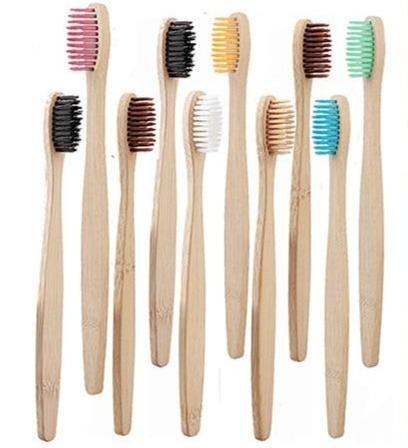 Natural Bamboo Toothbrush Soft Bristles Pack of 50 - Earth Thanks - Natural Bamboo Toothbrush Soft Bristles Pack of 50 - natural, vegan, eco-friendly, organic, sustainable, bamboo, bathroom, body care, compostable, health, non toxic, organic, portable, recyclable, recycle friendly, reusable, self-care, teeth, toilet, toothbrush, travel, unisex, vegan friendly