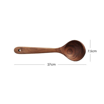 Wooden Non-stick Cooking Spoon - The Ultimate Sustainable and Durable Kitchen Utensil - Earth Thanks - Wooden Non-stick Cooking Spoon - The Ultimate Sustainable and Durable Kitchen Utensil - natural, vegan, eco-friendly, organic, sustainable, cooking spoon, environmentally-friendly, guilt-free, heat-resistant, Home & Kitchen, kitchen, kitchen ware, kitchenware, non-stick, organic, spoon, strong, sustainable, sustainably-sourced, versatile, wood, wooden, wooden spoon