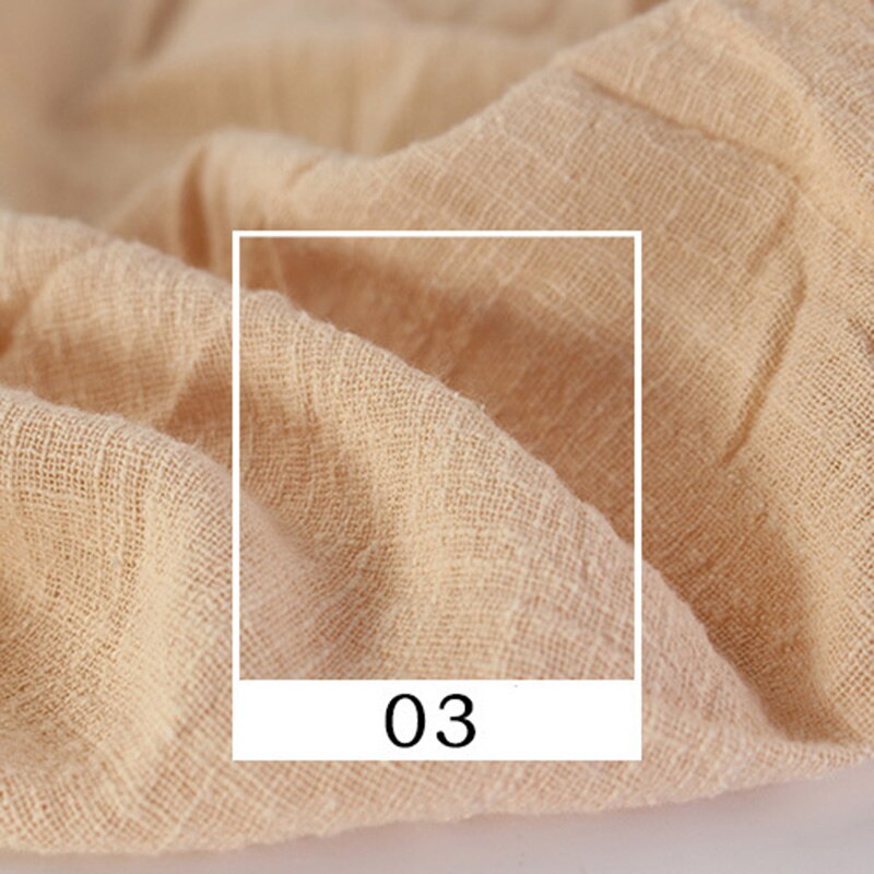 Soft Linen Cotton Fabric for Sewing and DIY Handmade Projects