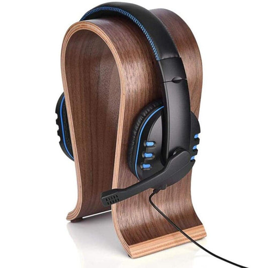 Universal U Shape Wooden Headphones Stand Holder Wooden Headset Desk Display Shelf Rack Hanger Bracket for Sony Headphones - Earth Thanks - Universal U Shape Wooden Headphones Stand Holder Wooden Headset Desk Display Shelf Rack Hanger Bracket for Sony Headphones - natural, vegan, eco-friendly, organic, sustainable, 